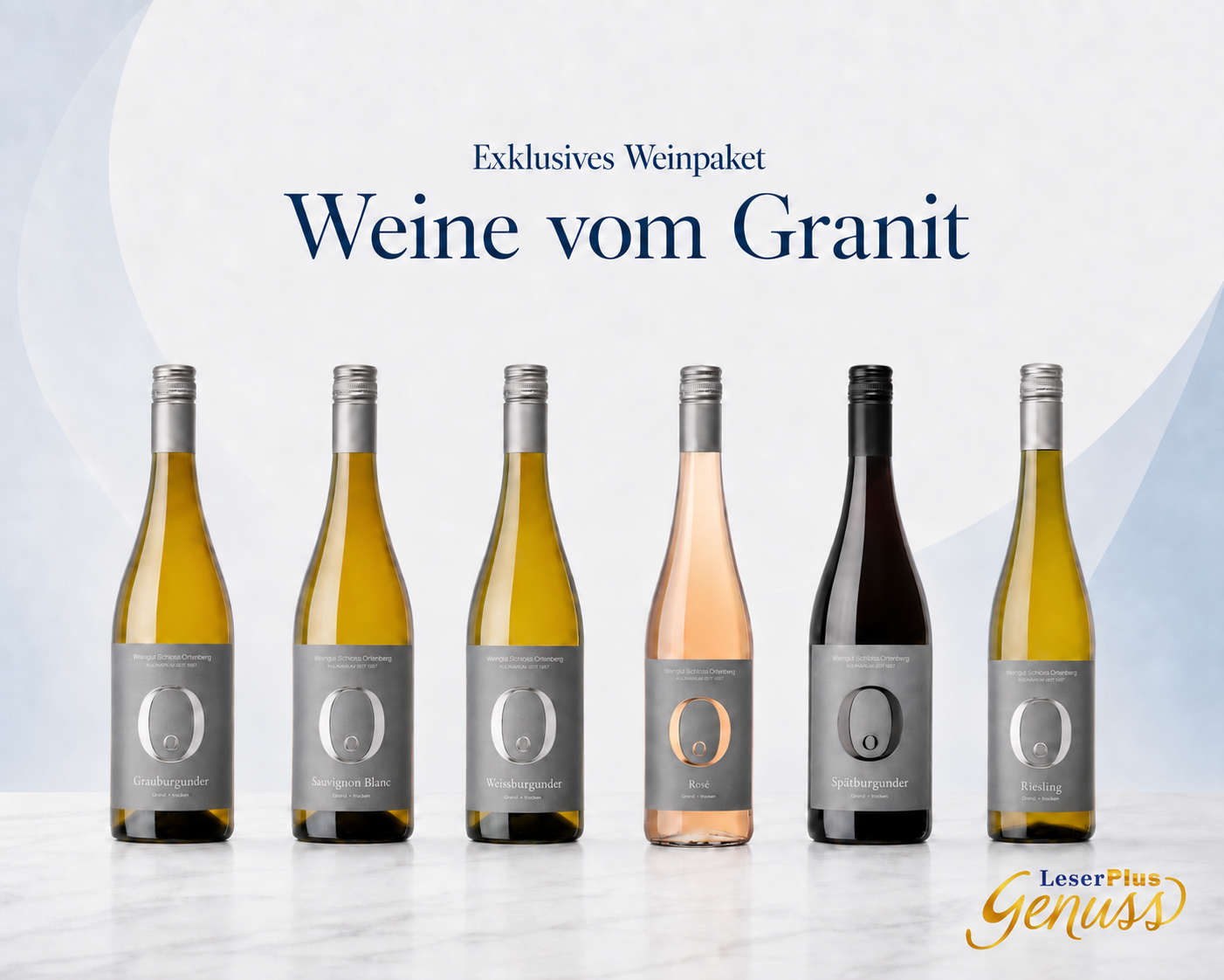Exklusives LeserPlus Genuss Weinpaket „Weine vom Granit“